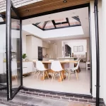 Bi Folding Doors and Lantern Light Roof